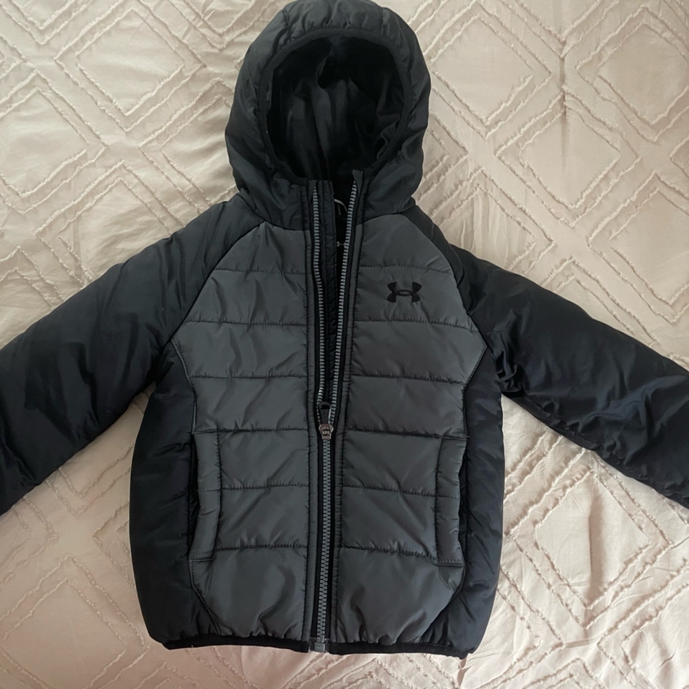 Under Armour Charcoal Hooded Jacket